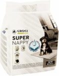 Croci Super Nappy – Tappetini Igienici per Cani 60×40 cm 50 pz – Traverse Cani e Animali Domestici, per Pipi Cane e Gatto Ultra Assorbenti USA e Getta, Antistrappo e Antiodore – B07255W62X