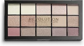 Makeup Revolution, Reloaded, Palette di ombretti, altamente pigmentata, Iconic 3.0, 15 tonalità, finiture opache e shimmer, 16,5 g – B07NGHB486