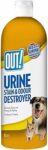 OUT!, detergente elimina odori, per urina di Animali, 1 litro – B01MU8TUU6