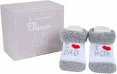 Chicco, Scatola con Babbucce, Calze Neonato e Neonata, Idea Regalo Nascita, Designed in Italy – B0BPTHFKLV