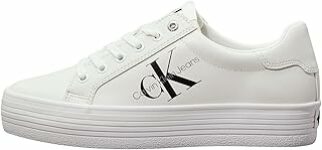 Calvin Klein Donna Sneakers Vulcanizzate Vulc Flatform Laceup Low Lth Zeppa – B0BHSCZPNS
