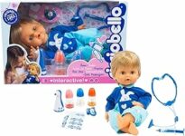 Cicciobello Bua, Bambola Interattiva con Accessori, Giochi Bambini 2 anni, Accessori per la Cura Come Termometro e Stetoscopio, Usa il Ciuccio per Farlo Smettere di Piangere! – B088MRWP19