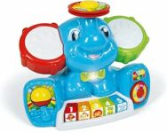 Clementoni – 14984 – Prima Infanzia – Alberto, Elefantino in Concerto, Gioco Musicale Elettronico Parlante, per Bambini 10-36 Mesi – B01G5GNZTU