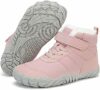 Mishansha Stivali Invernali Bambino Caldo Comode Scarpe Barefoot Inverno Antiscivolo Leggere con Imbottitura Calda-Chill II, Taglia 25-36 – B0DFW9N4CG