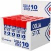 OSAMA – Colla Stick Extra Forte, Box da 30 Pezzi, 10 gr – Set Colle Stick Ideale per Cancelleria Scuola, Ufficio e Università – Scorrevole, Resistente e Adatta ai Bambini, Formula Classica – B076FBQNHS