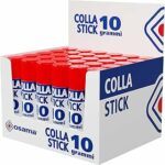 OSAMA – Colla Stick Extra Forte, Box da 30 Pezzi, 10 gr – Set Colle Stick Ideale per Cancelleria Scuola, Ufficio e Università – Scorrevole, Resistente e Adatta ai Bambini, Formula Classica – B076FBQNHS