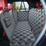 KYG Coprisedile Auto per Cani Telo Posteriore Auto per Animali Domestici Rivestimento per Sedile dell’Auto di Panno Oxford Impermeabile Antigraffiato e Antiscivolo Grigio – B0B49NZNQ6