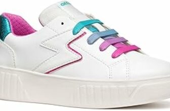 Geox J Mikiroshi Girl A, Scarpe da Ginnastica Bambine e Ragazze – B0D6NPLR3N
