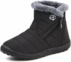 LAZAZAFI Stivali Ragazze Ragazzi Invernali Stivali da Neve Impermeabili Caldo Peluche Bambini Stivaletti All’aperto Antiscivolo Scarpe Trekking – B0DF2PXNPQ