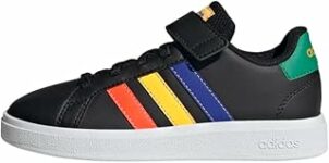 adidas Unisex – Bambini e Ragazzi Grand Court Court Elastic Lace And Top Strap Shoes – B0BPDXTCD6