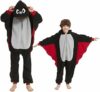 Udekit Pigiama con Coda, Tutina da Notte a Forma di Animale, Pigiama, Vestaglia, Abbigliamento da Notte, Costume da Cosplay, Festa di Carnevale di Halloween – B0FD3J6KBS