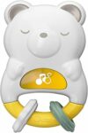 Chicco, Sonaglino Elettronico Orso, Due Modalità: Giorno e Notte, Melodie Allegre e Luci Lampeggianti, Musica Classica e Luci Soffuse, Attività Manuali, Aggancialo al Lettino, Giochi Neonato 0 Mesi + – B0CXY33Q96