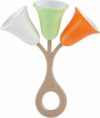 Chicco, Sonaglio Tulipano, Sonaglio Neonato, Gioco in Plastica Riciclata e Bioplastica, Facile da Afferrare e Scuotere, Campanelle con Suono Tintinnante, Senza Vernici, Giochi Neonati 3-18 Mesi – B0C2Z4T7MN