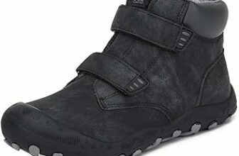 Mishansha Stivaletti da Invernali Bambini Antiscivolo Caldo Stivaletti Neve Bambino Bambina,Gr.24-38 – B07Y4T4F4L