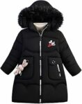 LSHDCER Ragazze Giubbotto Invernale Bambini Cappotti Di Neve Trapuntata Lungo Giacca Giacche Parka – B0B8ZLVRD9