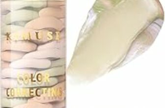 KIMUSE Color Correcting Facial Serum, Base Primer Trucco Viso, One Step Color Corrector Isolation Cream, Brightening Makeup Primer, Hydrates, Balances & Nourishes Skin, Natural Finish – B0CH9Z3DS3