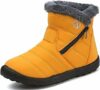 LAZAZAFI Stivali Ragazze Ragazzi Invernali Stivali da Neve Impermeabili Caldo Peluche Bambini Stivaletti All’aperto Antiscivolo Scarpe Trekking – B0DF2RDXP6