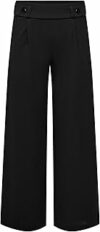 JDY Donna Pantaloni Marlene Largo Vita Elastica GEGGO Nuovi Pantaloni Culotte Flare Lunghi – B08L19PYHS