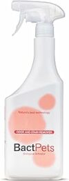 BactPro – BactPets elimina odori e Macchie per Cani e Gatti – Rimuove urina da Tessuti e superfici – Attivatore Biologico Professionale – Spray 700 ml – B099ZZ9DJ2