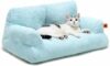 MEWOOFUN Cuccia grande per gatti, 66 x 48 cm, soffice e morbido, per cani e gatti di medie e piccole, graziosa cuccia per gatti con fondo antiscivolo (Blu) – B0C5R3R5SW
