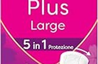 Carefree Salvaslip Plus Large Senza Profumo, Salva slip donna extra ampio con protezione 5in1 per 8h di sensazione di asciutto, Assorbenti senza profumo ultra sottili per uso quotidiano, 20 salvaslip – B0F9YRR5V4