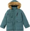 Happy Cherry Bambino Ragazzo Cappotto Invernale Giacca Imbottito Caldo con Pelliccia Cappuccio Rimovibile Stile Parka Antivento per 5-14 Anni – B0FKN1G3KK