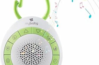 HoMedics MyBaby SoundSpa, Carillon Portatile, 4 Suoni Rilassanti, Clip it & GO, 15, 30, 45 Minuti di Autospegnimento – B07CNBDWLZ