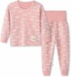 YANWANG 100% Cotone Pigiama Set a Maniche Lunghe per Bambini e Ragazzi Ragazze – B07J5DXZ3H