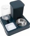 Distributore Automatico Cibo – Distributore Automatico Cibo E Acqua 2 In 1 Per Animali Domestici – Distributores D’acqua Da 1,5 L Facile Da Pulire Per Cani Grandi E Piccoli, Gatti E Cuccioli – B0FMDYV6LS