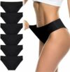 flintronic Slip Donna, Mutande Donna Cotone Vita Media, Mutandine Traspiranti, Intimo Elastico a Vita Medio-Bassa, Mutande Cotone Donna, Pacco da 6 – B0C9BYP4C1