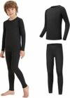 AMZSPORT Biancheria Intima Termica per Bambini, Set Intimo a Manica Lunga per Ragazzi, Comfort e Traspirabilità per lo Sci, il Calcio e gli Sport Invernali – B0D3X85WGB