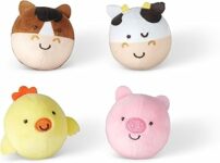 Melissa & Doug Rollables Giocattolo per Neonati e Prima Infanzia,Giocatollo Sensoriale, Giocattoli per Lo Sviluppo,Regalo per Bambini e Bambine di 3 6 9 12 Mesi, 4 Adorabili Animali Morbidi – B09V8ZBJ2R