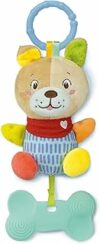 Clementoni – 17785 – Lovely Soft Dog Rattle – Sonaglino Neonato Morbido Peluche, Gioco Neonato 0, Sonaglino con Massaggiagengive, Rafforza Le capacità Motorie E Sensoriali, 100% Lavabile in Lavatrice – B0B4KR4148