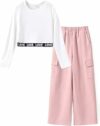PATPAT Completi e coordinati bambine e ragazze – Vestiti, magliette, pantaloni e altro ancora per look unici e divertenti. Abbigliamento per ragazze dai 4 ai 12 anni – B0D69W3WS4