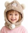 EJRUP Cappellino Invernale per Bambini 0-6 Anni, Morbido e Confortevole, Design Cappello-Sciarpa, Cappellino Neonato, Cuffia Neonato – B0FVLJ8PHX