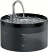 Fontanella per Gatti, GIOTOHUN Fontanella Gatti, 2L Fontanella Gatto, Forma di Rubinetto, Pompa Dell’acqua Super Silenziosa, Filtraggio dei Peli Randagi, Due tipi di Modalità di Flusso Dell’Acqua,Nero – B0BGL2GTTM