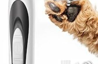 oneisall Tagliazampe per cani con luce a LED, silenzioso, Paw Trim Pro dr zampe, ricaricabile per zampe, occhi, orecchie, viso – B0DQB3VJJQ