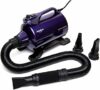 shernbao Soffiatore per Cani 5.0HP Asciugacapelli per Uso Privato e Professionale (Viola) – B07TPT58VN