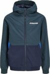 JACK & JONES Jjerush Blocking Hood Bomber Noos Jnr Bambini e Ragazzi – B0CL77DMF3