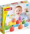 Quercetti Momy Soft, Costruzioni Morbide 12 pezzi, Giochi Bambini 6 Mesi e 3 Anni, Gioco Educativo 6-36 mesi, Regalo Bimbo 1 anno, Giocattoli Bambino 2 anni, Made in Italy – B0CYLXP93B