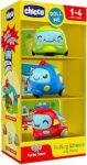 Chicco Rolling Wheels, pattuglia di Auto per Bambini, Veicoli di Polizia Policía Turbo Ball City Patrol, 3 Mini Ruote, Rotolano Come Palline, Multicolore, 10756 – B091B2SKX7