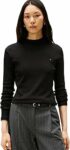 Tommy Hilfiger Slim Cody Mock-nk LS Ww0ww47307 Maglietta L/S Donna – B0DT1JJ6GL
