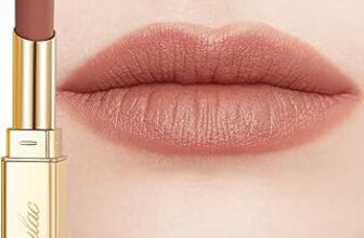 Oulac Rossetto Opaco Donna-Rossetti Matte Lunga Durata Opaco Alta Pigmentazione, Finitura Mat Morbida,Texture Leggera&Confortevole Rossetto Waterproof&No Transfer Matte Lipstick Make-up Vegano RM04 – B0FHDKXHNM