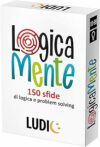Ludic – Logicamente – 150 Sfide di Logica e Problem Solving | Giochi di Carte, Perfetto Gioco Da Tavolo Per Tutta La Famiglia, Giochi Di Società Per Adulti e Ragazzi. Regalo Compleanno, Regalo Natale – B0BVWP85C4
