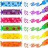 30 Pezzi Caramelle Evidenziatori Colorate, Mini a Forma Caramella Penne Colorate, Carine Penne Bambin per Scuola Regalo Gadget Compleanno Bambini Regalini Fine Festa – B0D4Z5KV33