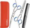 Zovira Forbici per toelettatura cani da 6,5” forbici professionali per animali domestici, forbici curve per toelettatura cani per uso domestico (forbici singole) (Set, 6,5) – B09HHSMR1J