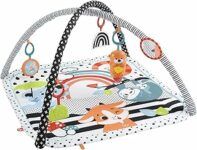 Fisher-Price – Palestrina Musicale 3 in 1 per neonati, con giocattoli sensoriali, luci e suoni per giocare distesi sul pancino, giocattolo per bambini, 0+ anni, HPF39 – B0BRSK6VJM