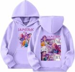 Generic  /  Felpa Bambina con Cappuccio       Streetwear con Felpa Manica Lunga Stampa a Cartone Animato Ragazzi e Ragazze Y2K per Bambine e Adolescenti Moda 2~14 Anni – B0G49T9CZH