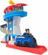 Paw Patrol, Quartier Generale, con Lanciatore per Veicoli, 2 Personaggi, Veicolo della Polizia di Chase e Accessori, Giocattolo per Bambini e Bambine, 3+ Anni – B0DQBPTSJ9