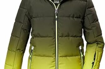 Killtec Ksw 382 Bys Ski Qltd Jckt Giacca da sci/giacca da sci trapuntata con cappuccio e paraneve Bambini e ragazzi – B0DCZVL9KF